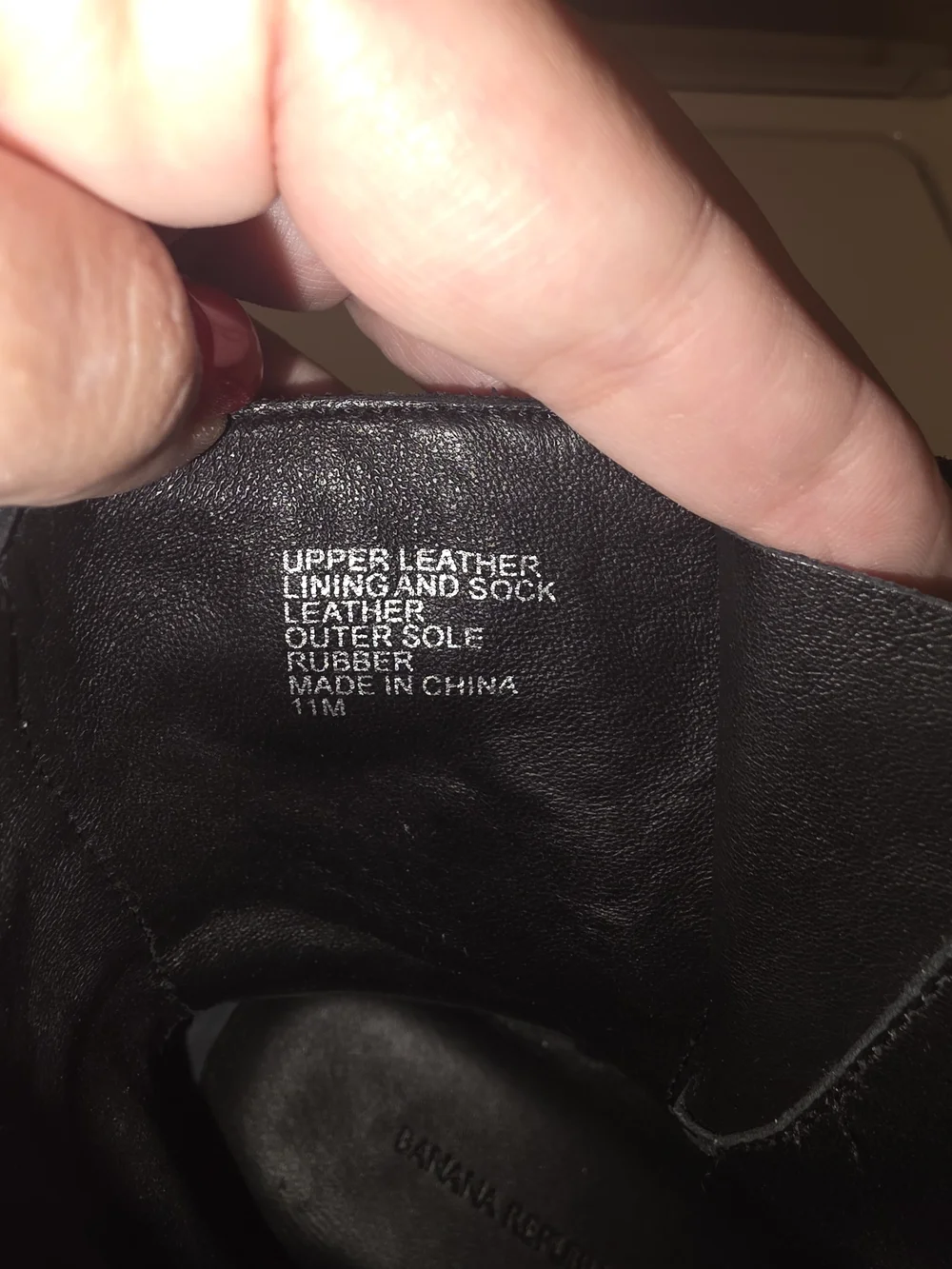 Banana Republic Black Leather Buckle Ankle Booties